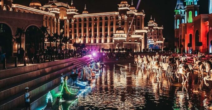 Antalya Land of Legends Night Show Adventure - Scenic Coastline Views