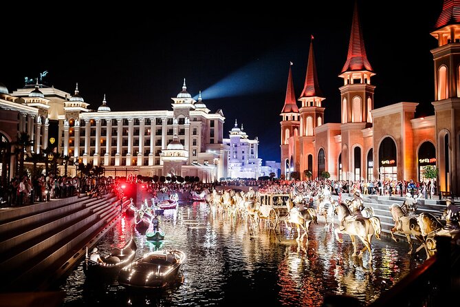Antalya Land of Legends Night Show With Boat Parade - Start Time and Duration