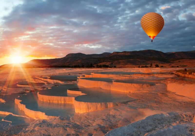 Antalya: Pamukkale and Hierapolis Trip With Hot Air Balloon - Exploring Hierapolis