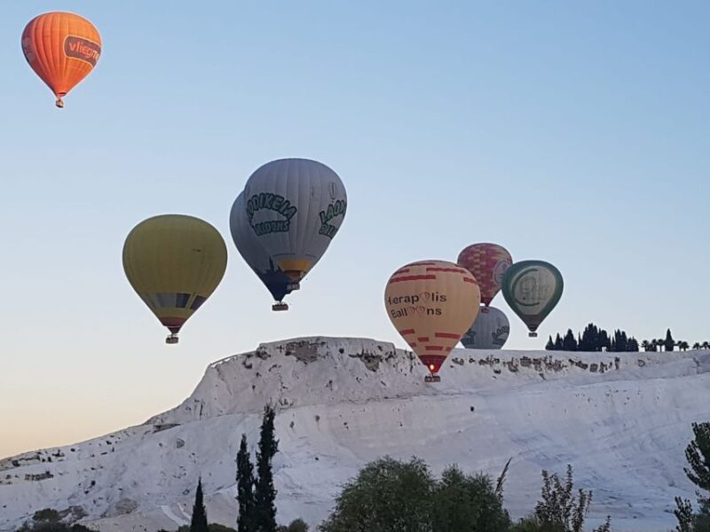 Antalya: Pamukkale Tour With Hot Air Balloon and Meals - Key Points