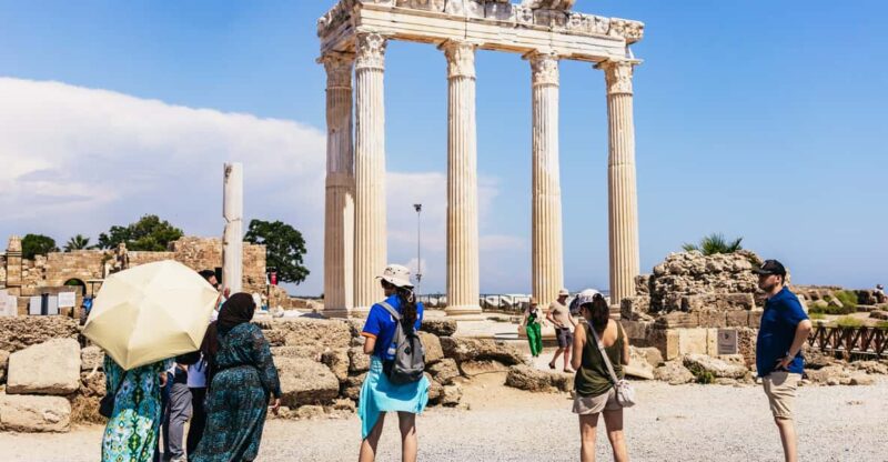 Antalya: Perge, Aspendos, City of Side, and Waterfalls Tour - Ancient City of Perge