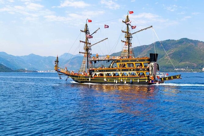 Antalya Pirate Boat Tour With Lunch and Roundtrip Transfer - Cancellation and Reviews
