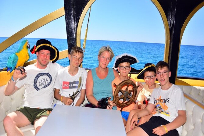 Antalya Pirate Boat Trip W/Animations Lunch & Free Hotel Transfer - Booking Information