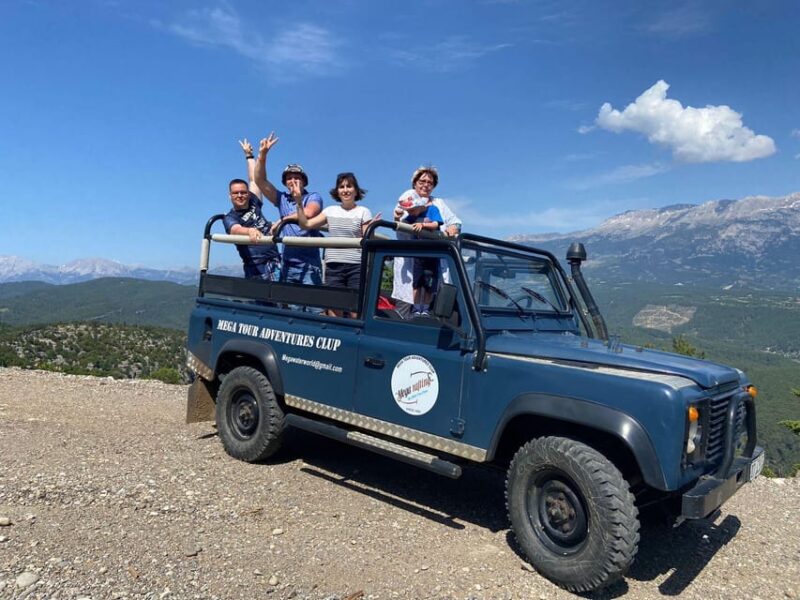 Antalya: Rafting, Tazı Canyon & Jeep Tour With Lunch - Key Points