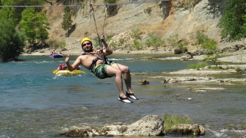 Antalya: Rafting, Zipline, Jeep/Buggy Package With Lunch - Pickup and Drop-off