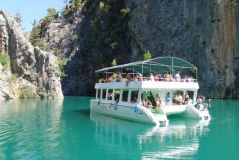Antalya/Side: Green Canyon Day Trip With Boat Tour and Lunch - Lakeside Restaurant Lunch