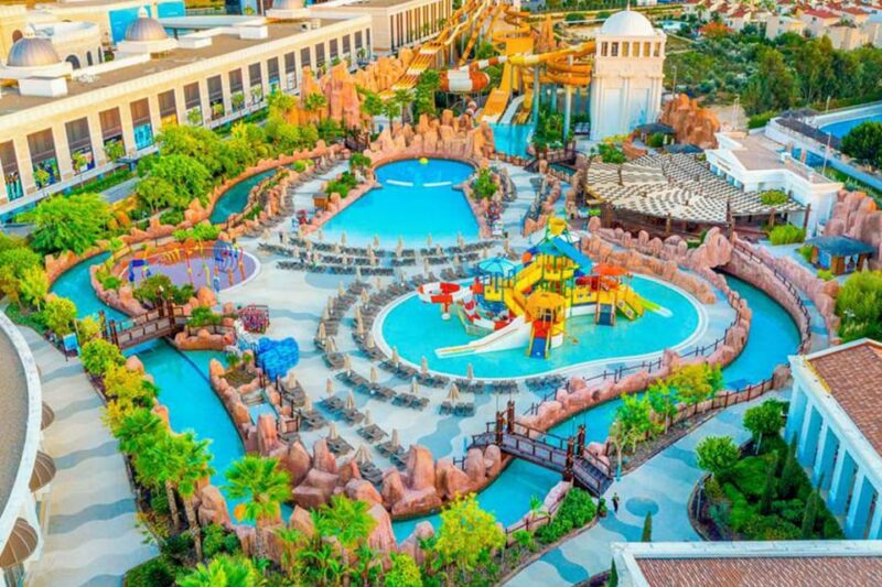 Antalya: The Land of Legends Theme Park Ticket and Transfer - Relaxing Pools and Waterslides