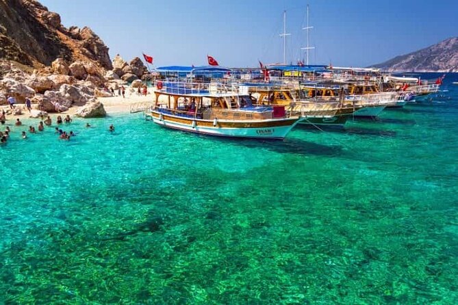 Antalya to Adrasan Group Boat Cruise  - Kemer - Departure and Duration