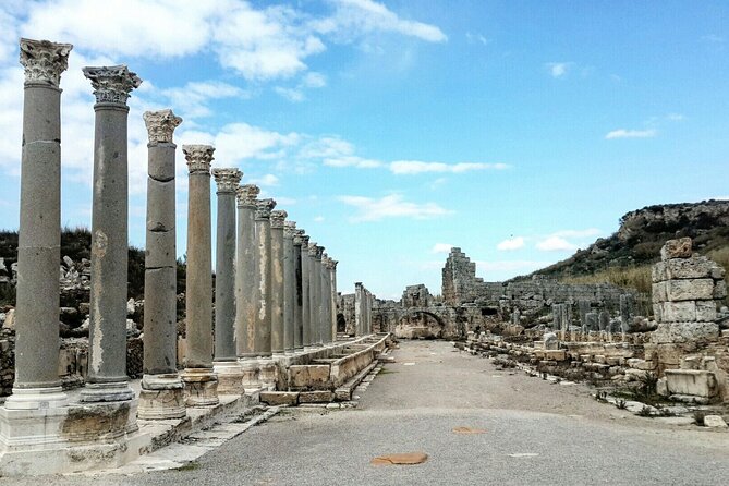 Antalya Tour To Perge Aspendos And Side With Manavgat Waterfall - Marveling at Aspendos Theater
