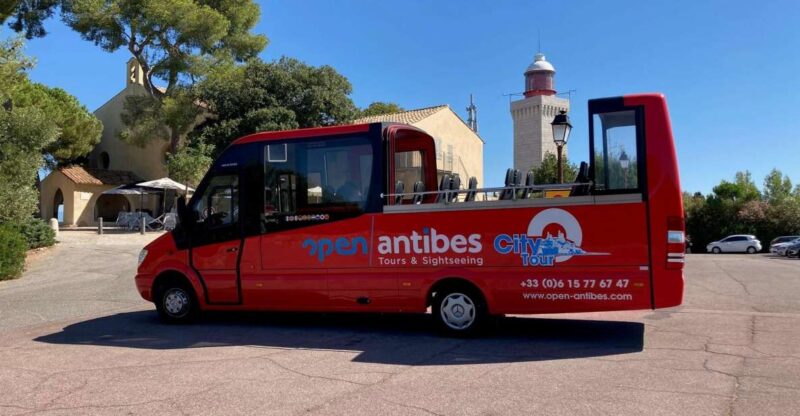 Antibes: 1 or 2-Day Hop-on Hop-off Sightseeing Bus Tour - Tour Route