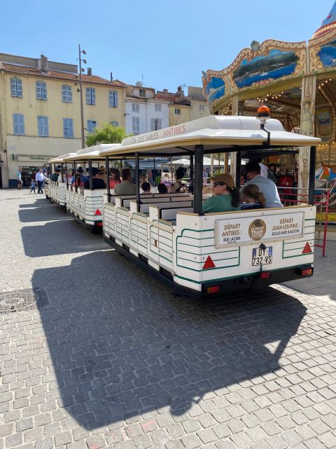 Antibes: 2-Way Little Train of Antibes Tour to Juan-les-Pins - Key Points