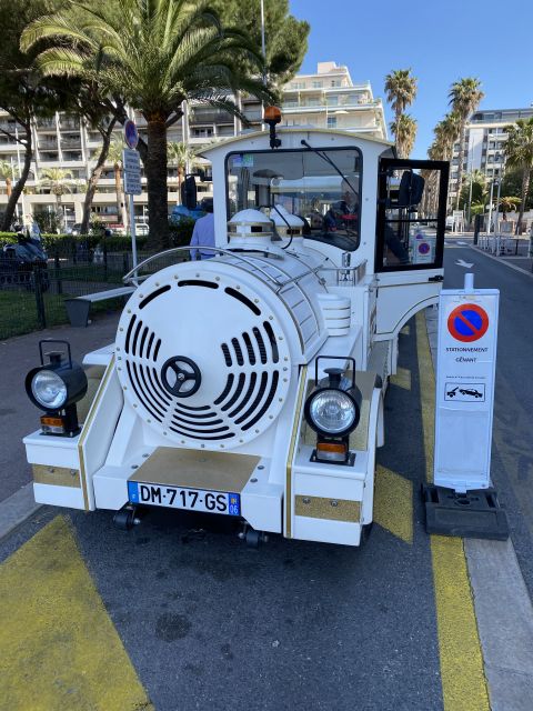 Antibes: 2-Way Little Train of Antibes Tour to Juan-les-Pins - Tour Experience Description