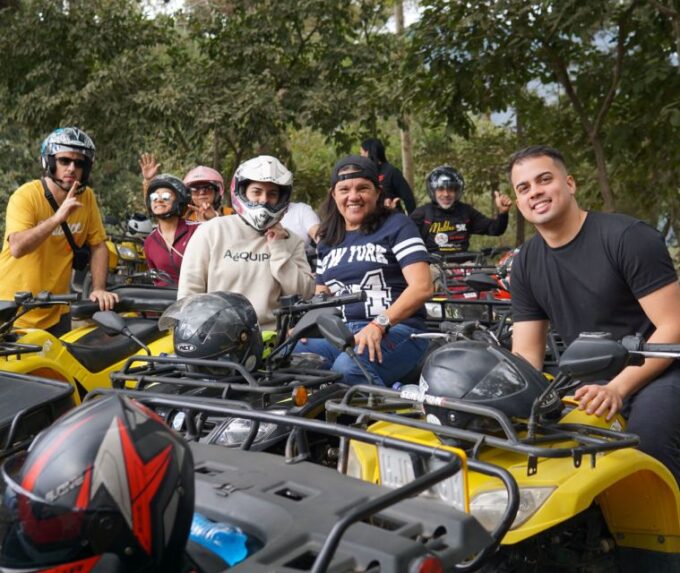Antigua: ATV Mountain Adventure - Driving the ATVs