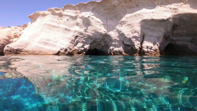 Antiparos: Private Sailing Cruise With Swim Stops and Lunch - Exploring Antiparos Volcanic Coast