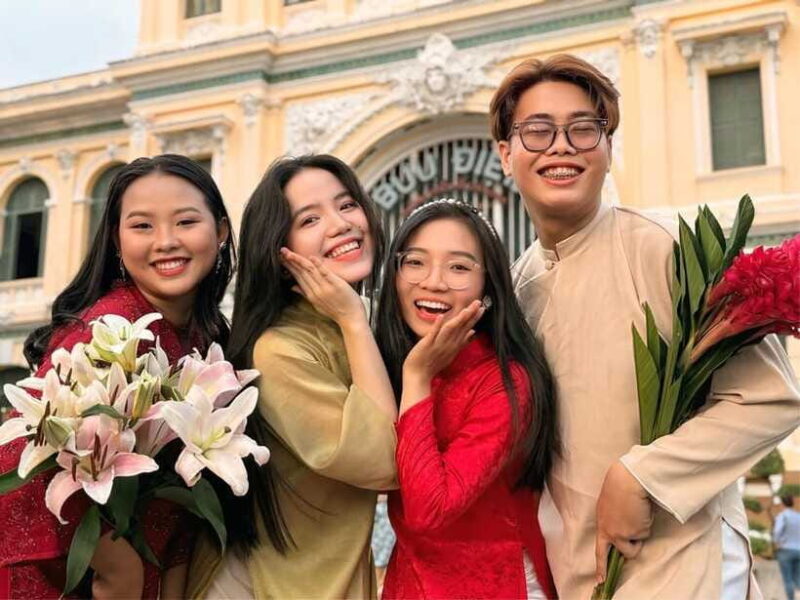 Ao Dai Experience in Ho Chi Minh City - The Saigon Post Office