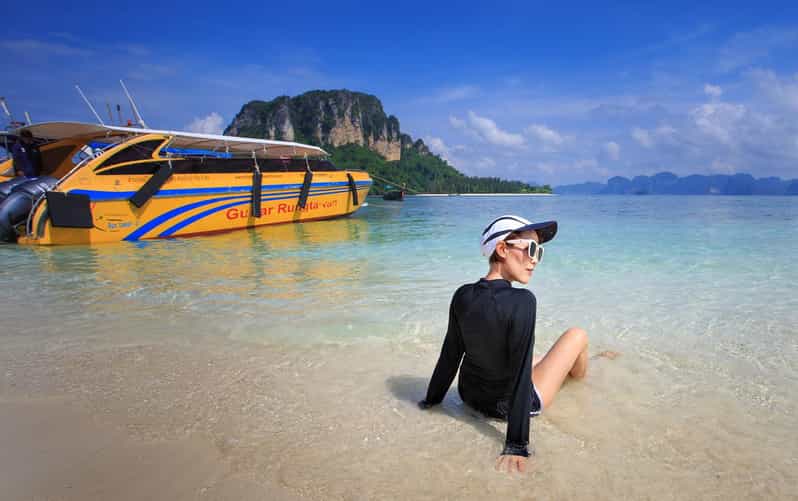 Ao Nang: 4 Islands Day Tour by Speedboat or Longtail Boat - Pickup and Drop-off