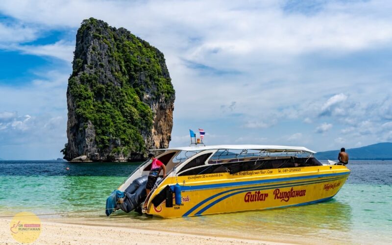 Ao Nang: 4 Islands Day Tour by Speedboat or Longtail Boat - Lunch and Refreshments