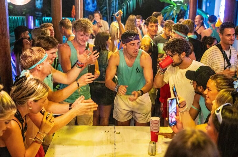 Ao Nang: Guided Bar Crawl With Shots and a T-Shirt - Taxis and Nightclub Entry