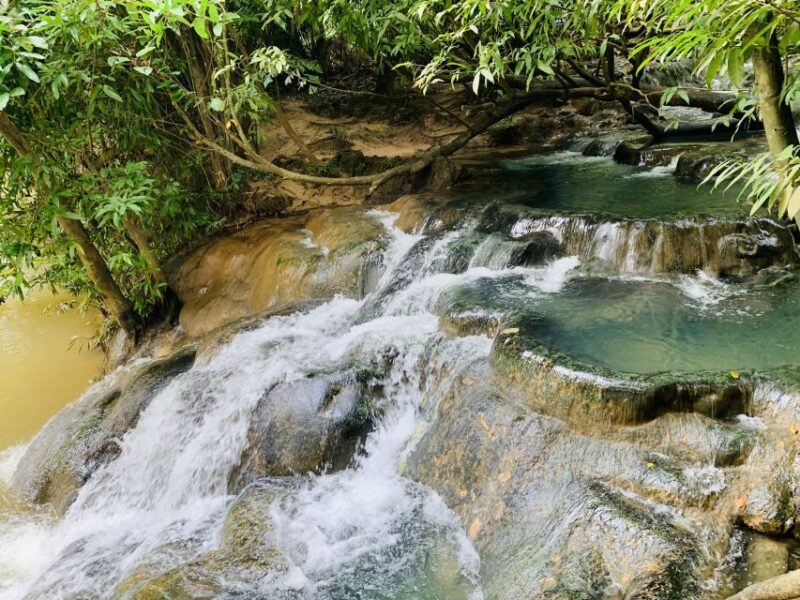 Ao Nang: Hot Spring, Emerald Pool & Tiger Cave Temple Tour - Emerald Pool