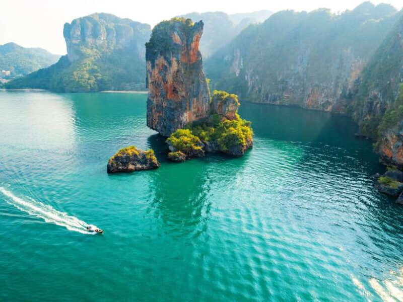 Ao Nang: Island-Hopping Snorkel Tour W/ Amazing Hong Island - Lading Island: Beachside Thai Buffet Lunch
