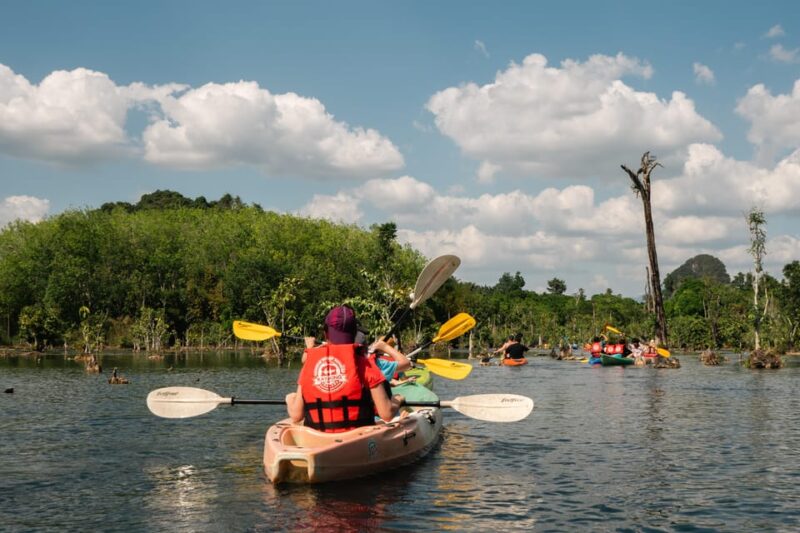 Ao Nang Kayak Adventure: Explore the Stunning Flooded Forest - Kayaking the Freshwater Lake