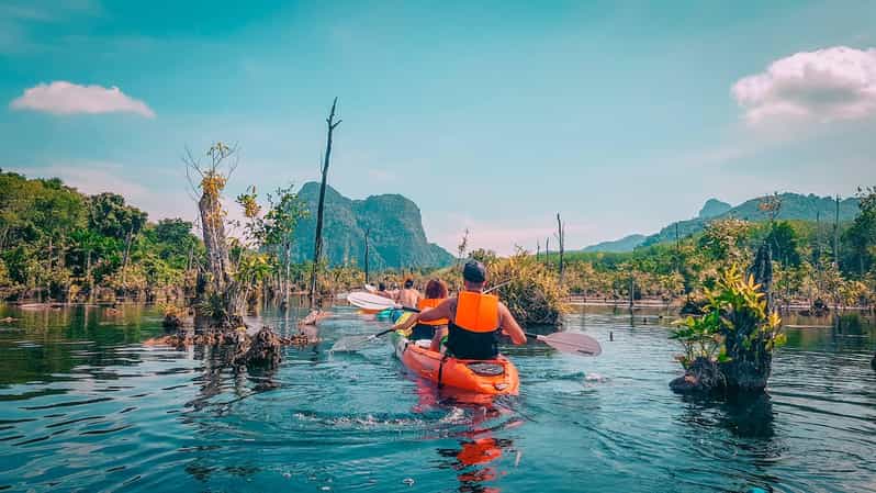 Ao Nang Kayak Adventure: Explore the Stunning Flooded Forest - Exploring the Secluded Swimming Spot