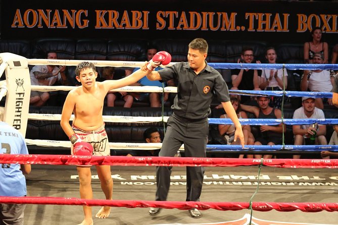 Ao Nang Krabi Thai Boxing Stadium Admission Ticket With Pick-Up (Sha Plus) - Ticket and Transport Details