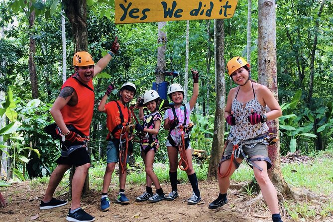 Aonang Fiore Zip Line Adventure in Krabi - Lush Resort Grounds