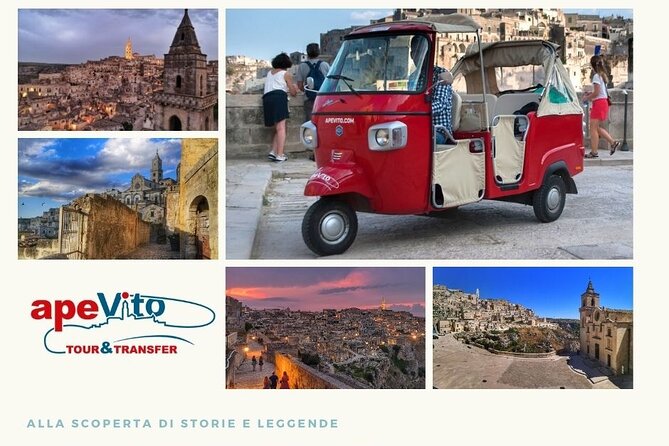 Ape Tour Matera - Guided Tour in Ape Calessino - Exploring the Historic City of Matera