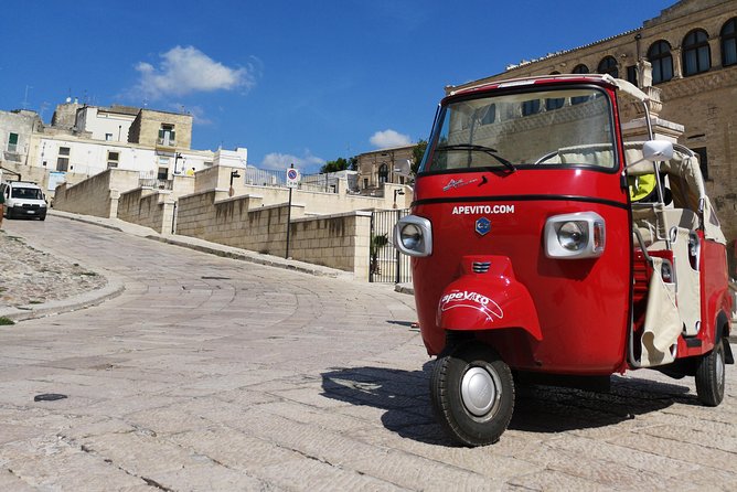 Ape Tour Matera - Panoramic Tour in Ape Calessino - End Point
