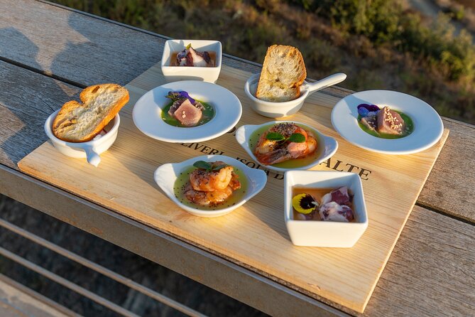 Aperitif on the Roof-Top Terrace at Tenuta Delle Ripalte - Experience Capacity and Duration
