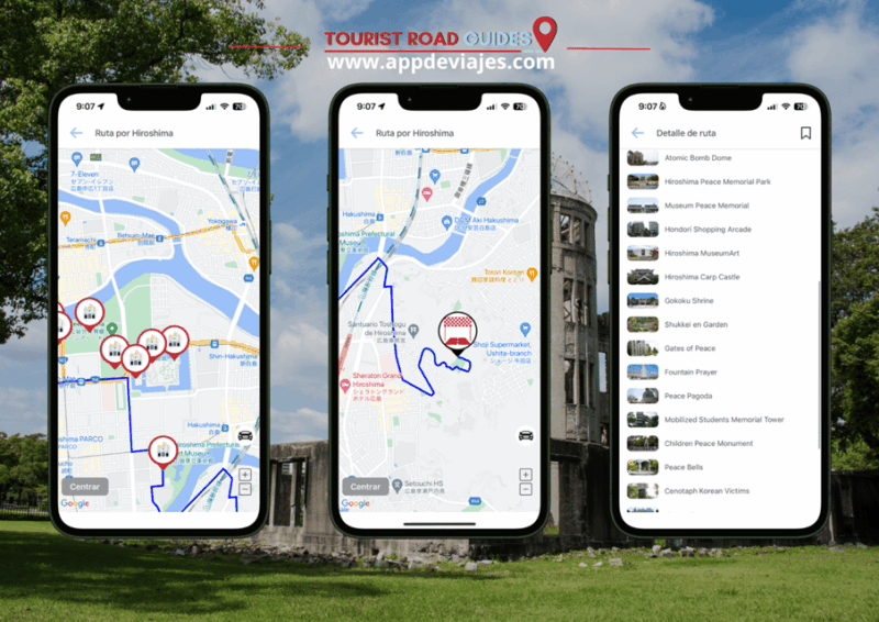 App Self-Guided Audio Guide Routes Visit Hiroshima - Tasting Okonomiyaki Cuisine