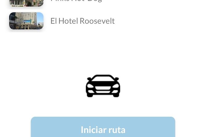 APP Self-Guided Route Los Angeles With Audioguide - Booking Process