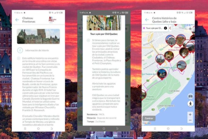 APP Self-Guided Routes Quebec With Multi-Language Audioguide - Traveler Review and Rating