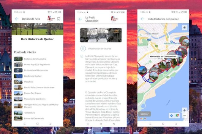 APP Self-Guided Routes Quebec With Multi-Language Audioguide - Frequently Asked Questions