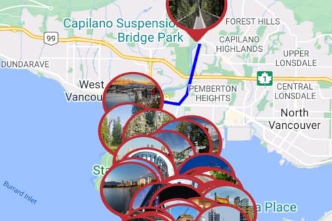 APP Self-Guided Routes Vancouver With Audio Guide - Included in the Tour