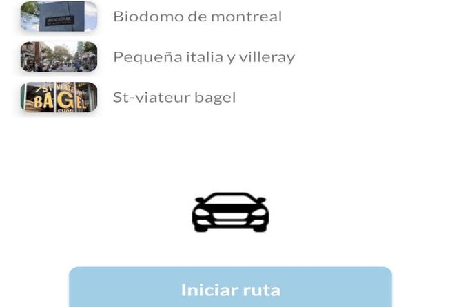 APP Self-Guided Tours Montreal With Audioguide - Accessibility