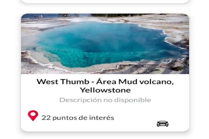 APP Yellowstone Self-Guided Tours With Audioguide - Key Features