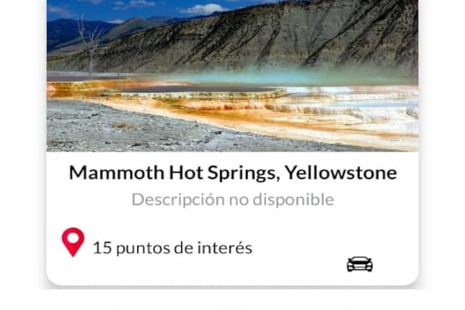 APP Yellowstone Self-Guided Tours With Audioguide - Booking Process