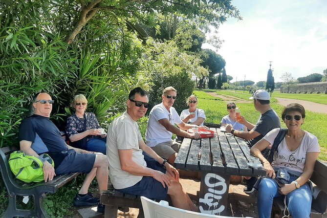 Appian Aqueducts Ebike Tour Catacombs & Lunch Box (Option) - Tour Itinerary