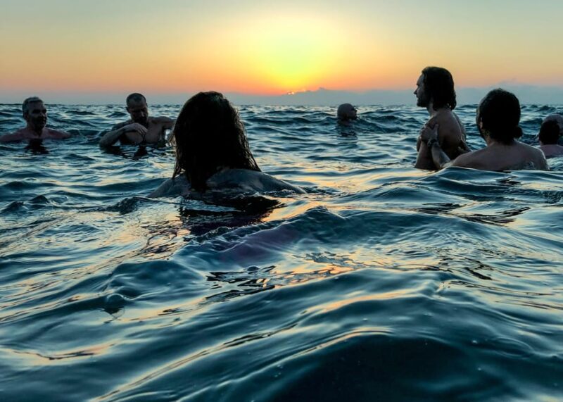AQUA SPLASH SUNSET : Mega Slide & Cocktail & Swimming - Exclusive Underwater Experience