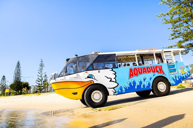 Aquaduck Gold Coast 1 Hour City and River Tour - Tour Inclusions