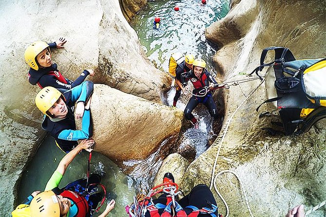 Aquatic Canyoning Near Benidorm. Estret De Les Penyes Bollulla - Activity Details