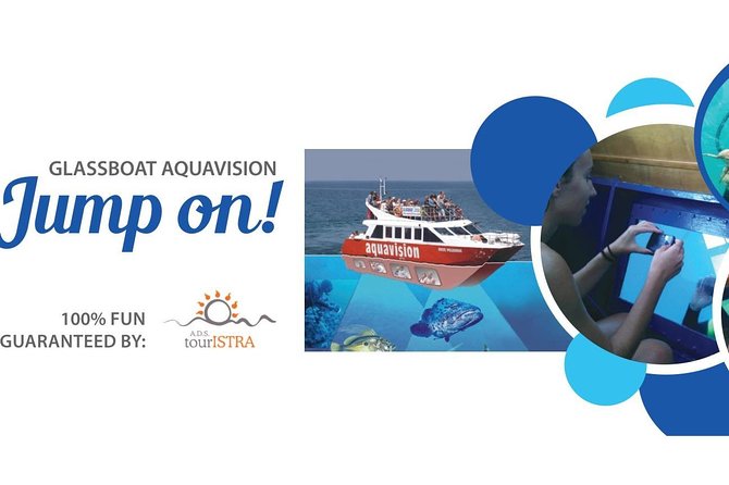 Aquavision Glassboat Catamaran - Departure and Capacity