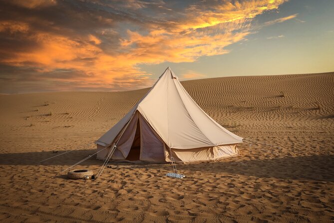 Arabian Glamping Adventure in Desert - Breathtaking Desert Scenery