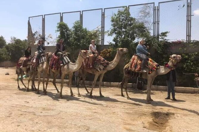 Arabian Nights Sunset Sahara Pyramids Arab Horse or Camel Ride With Bedouin Tea - Memorable Evening Dining