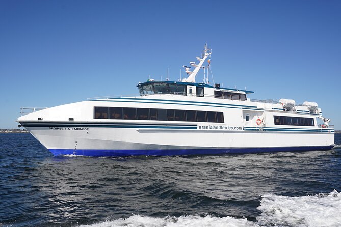 Aran Islands and Cliffs of Moher Day Cruise Sailing From Galway City Docks - Meeting Point and Ending Location