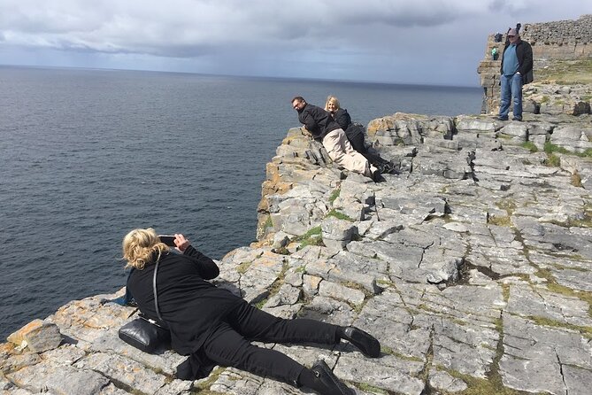 Aran Islands & Cliffs of Moher Cruise Full Day Tour From Galway - Enjoying the Cliffs