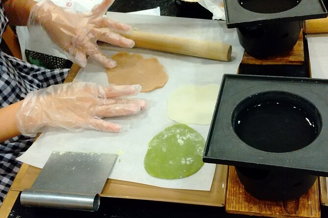 Arashiyama Highlights With Making Japanese Sweets - Discovering the Embroidery Painting Museum