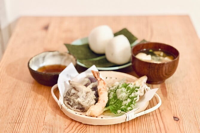 Arashiyama Veggie Kitchen: Hands-On Tempura & Riceboll Cooking - Key Points